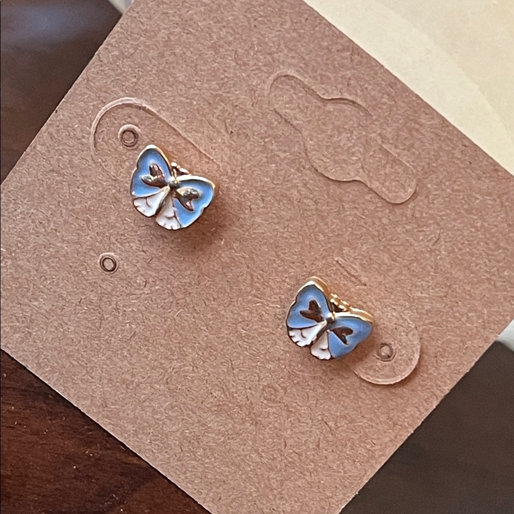 Butterfly stud Earrings